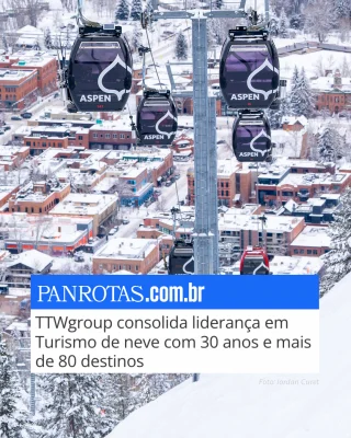 TTWgroup’s ski operation was featured in @portalpanrotas, highlighting a journey built over 30 years, with 40,000 trips delivered and a portfolio of 80 destinations around the world.

From the origins of SKIBrasil to the expansion of TTWgroup’s global presence, snow travel has always been part of our DNA. This path reflects deep destination knowledge, long-term partnerships and a strong commitment to supporting travel advisors with expertise, access and strategic connections.

Congratulations to everyone who continues to build this story with us. ⛷️🎿

#TTWgroup #TravelTheWorld
